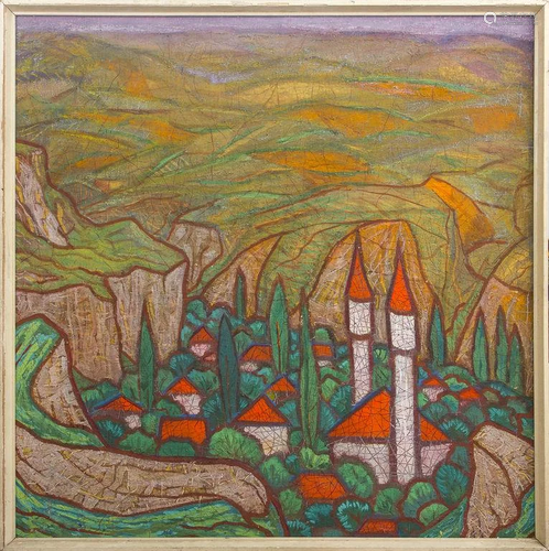 In the mountains; Igor Vladimirovich Korti (1922-1986)