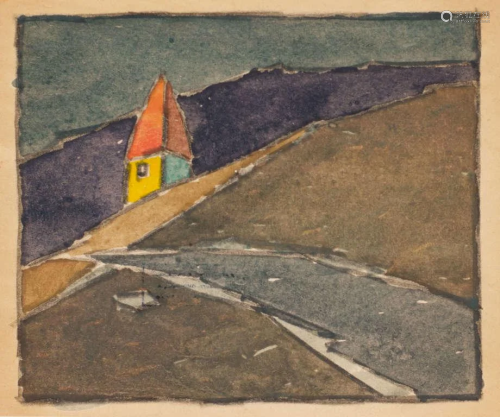 Landscape; Frederick Fibig (1885-1953)
