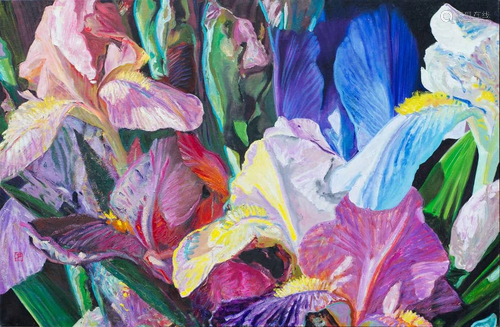 Irises; YURI FATEEV (1955-2020)