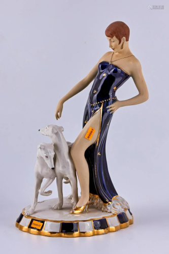 Royal Dux Bohemia Porcelain Figurine