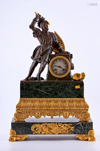 French 19th-century neoclassical clock