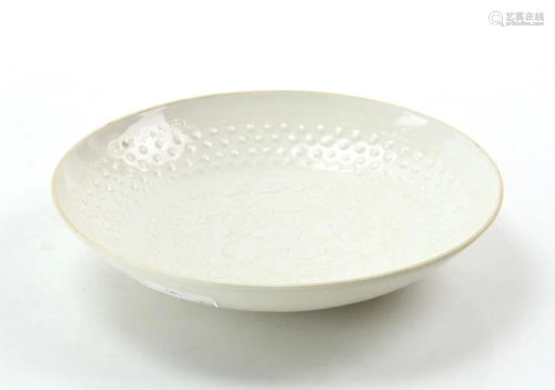 Chinese Ding Ware Type Dish