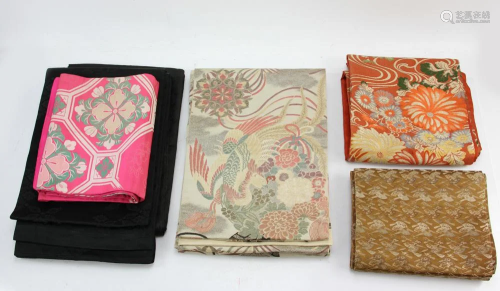 Group of Japanese Tea Table Covers