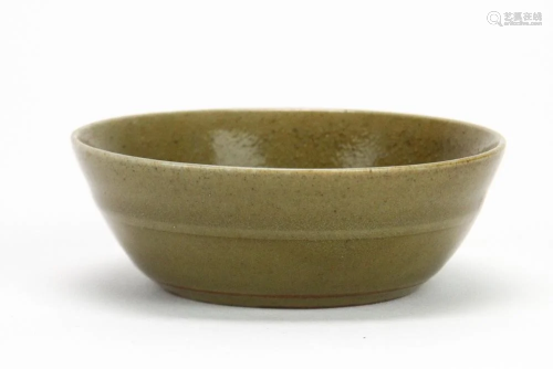 Chinese Tea Dust Glazed Bowl