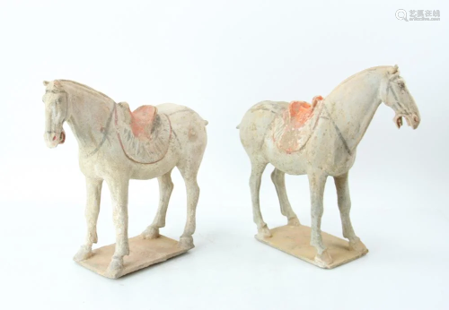 Tang Dynasty Horses Pottery