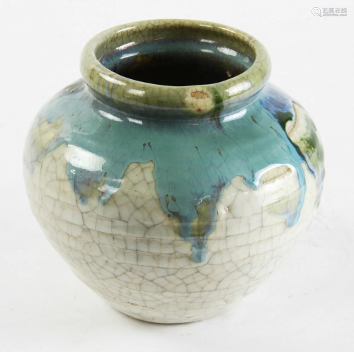 20thC Japanese Studio Vase 585