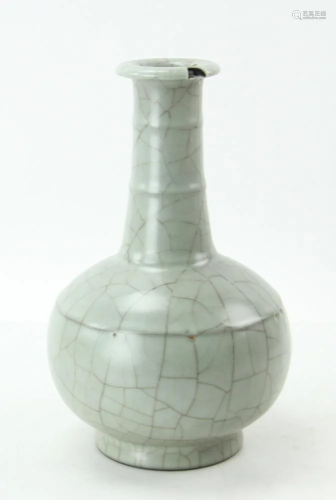 Guan Glazed Bottle Vase Song