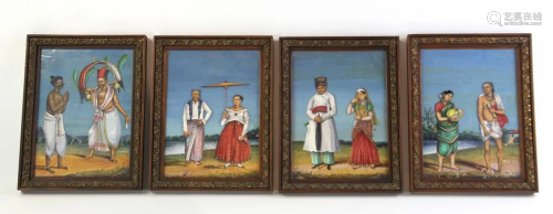 Indian Reverse Paintings on Glass