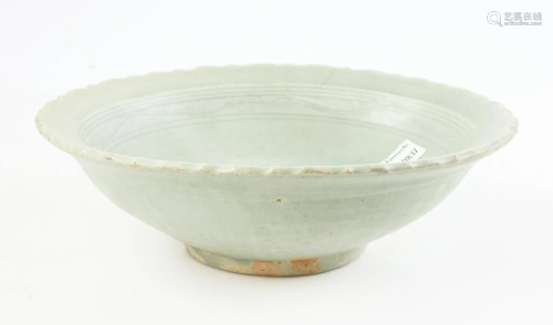 Chinese Celadon Green Plate