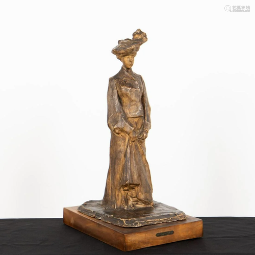 PAUL TROUBETZKOY, FEMALE FIGURE SCULPTURE, 1904