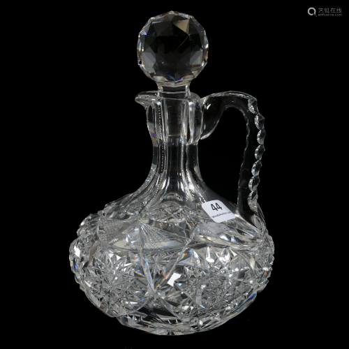 Decanter, ABCG, Signed Libbey Colonna Pattern