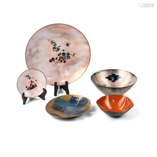 MCM Enameled Copper Pieces