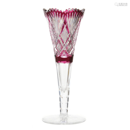 Vase, BPCG, Design #2900/17 By Val St. Lambert