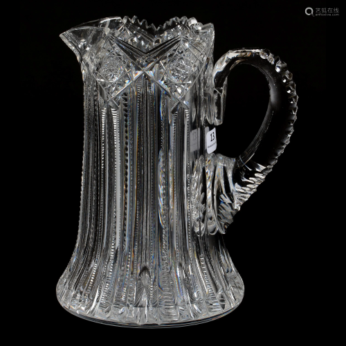 Water Pitcher, ABCG, Hindoo Pattern By J. Hoare