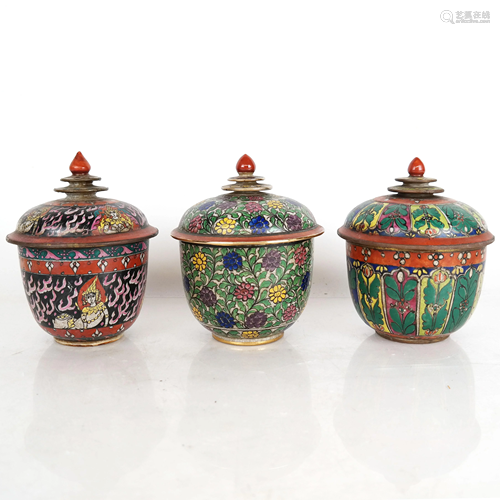 Three Chinese Porcelain Jars