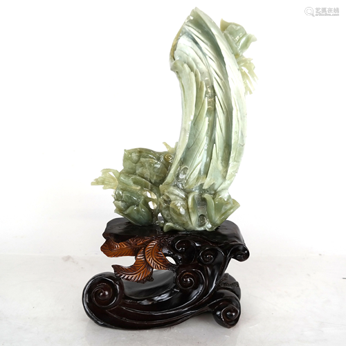 Chinese Green Jade with Snail & Vegetables