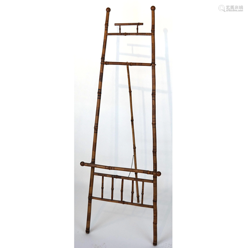 Victorian Bamboo Display Easel