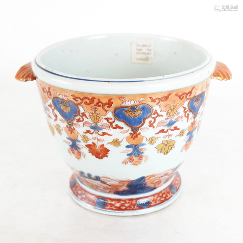 18th C. Chinese Imari Wine Cooler