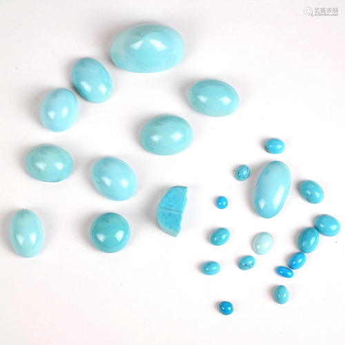 Lot of Natural Turquoise Stones
