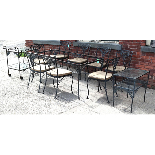 Cast Iron Outdoor Furniture Suite