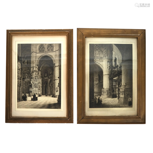 Axwl HAIG: Pair of Cathedral Prints