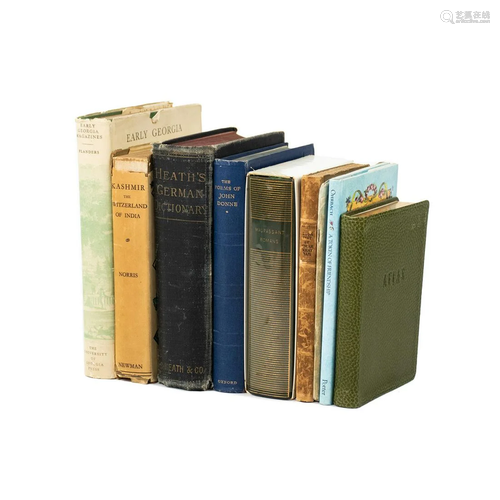 Grouping of 9 Hardcover Books Including Norris & Donne