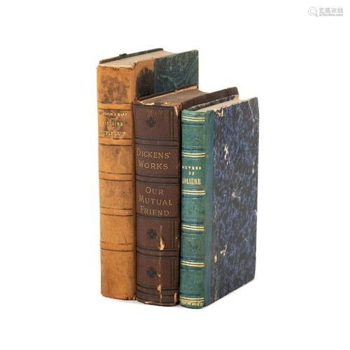 Grouping of 3 Hardcover Books Including Dickens