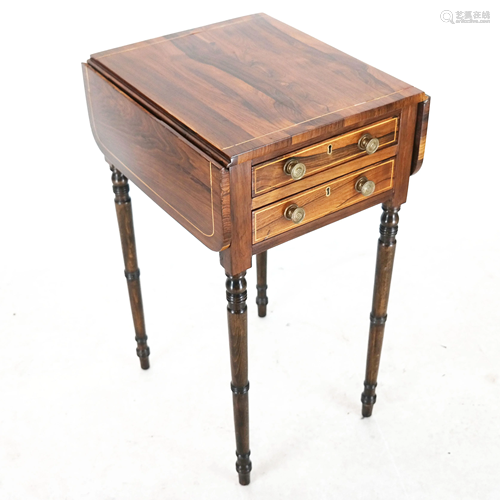 Regency Petite Pembroke Table