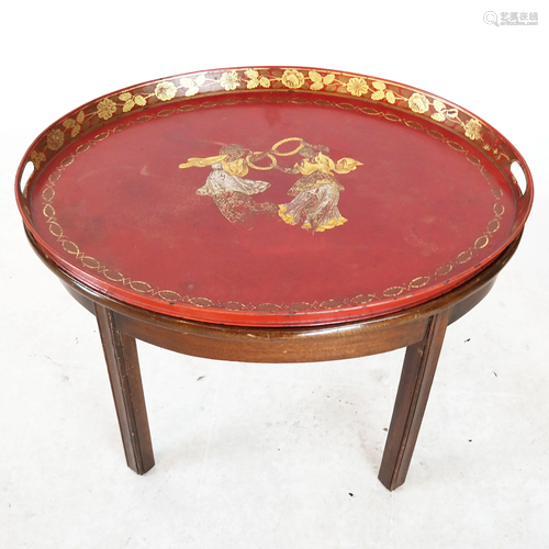 Chinoiserie Tray Top Table