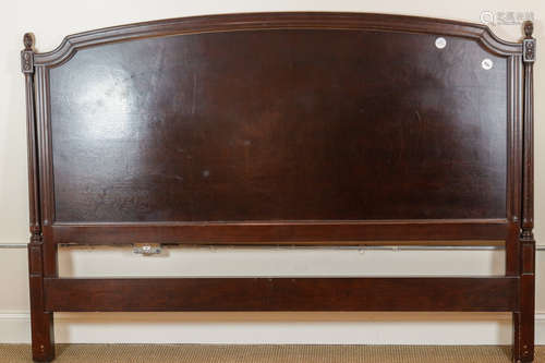 FRENCH REGENCY STYLE MAHOGANY HEADBOARD 