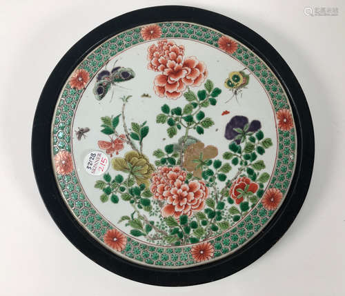 FLOWER&BIRD PATTERN PORCELAIN BOARD PAINTING