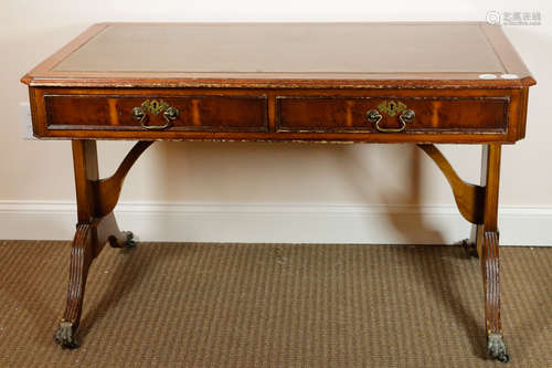 REGENCY STYLE MAHOGANY WRITING DESK