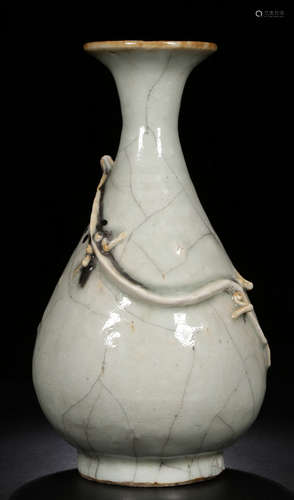 KANGXI MARK FANGGUAN GLAZE VASE