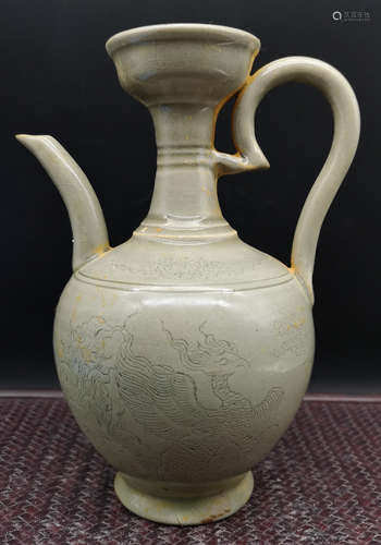 YUE YAO GREEN GLAZE POT