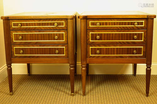 PAIR OF REGENCY STYLE LAMP TABLES