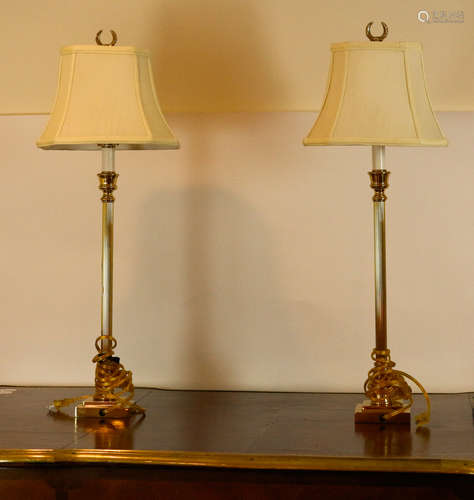 A PAIR OF LAMP