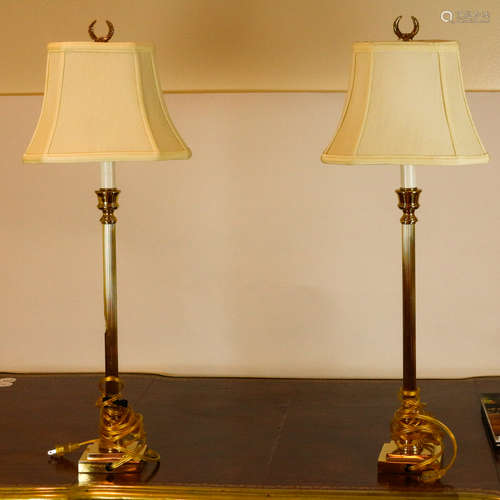 A PAIR OF LAMP