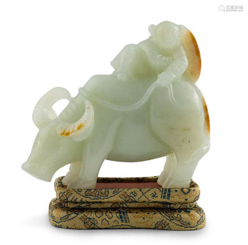 HETIAN JADE CARVED FIGURE