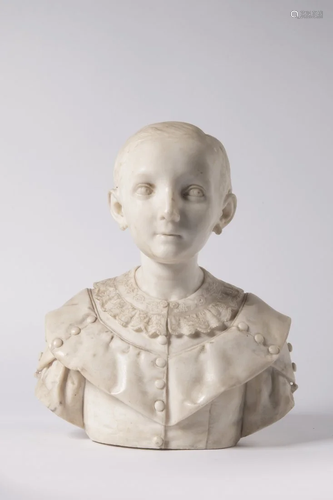 Italy, 18/19th century, Child Bust.