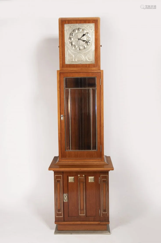 Beautiful Art Nouveau Longcase Clock , around 1920,