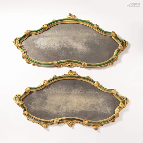 Wall Mirrors, Venetian 18th century.