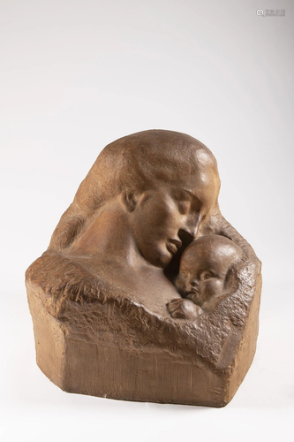 Josef Müllner 1879-1968, Wien, Mother with Child