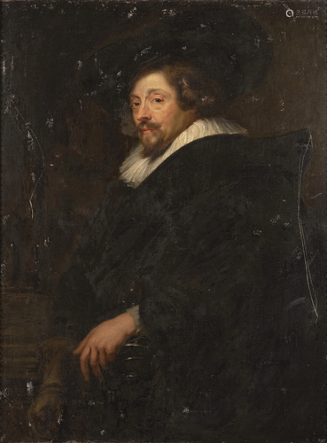 Successor of Peter Paul Rubens, Portrait of a Gentleman