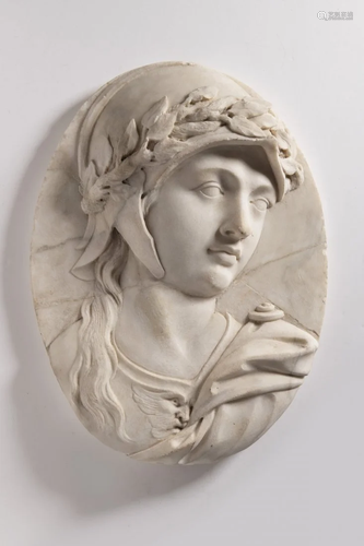 Italy, 18th century, Carved Marble Relief