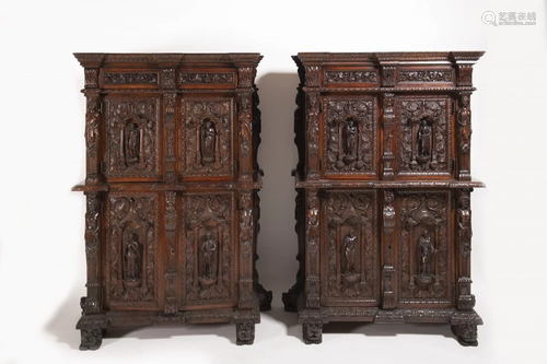 Pair of 19th century Italian Furniture