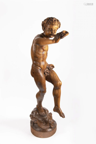 Italian, 19-20th century, Dancing Bacchus.