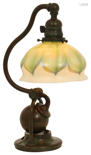 Tiffany Studios Counterbalance Desk Lamp