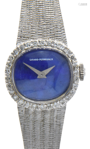 Girard Perregaux 14K Gold & Diamond Wristwatch