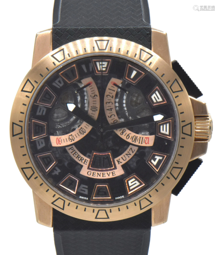 Pierre Kunz 18K Gold Chronometer Watch