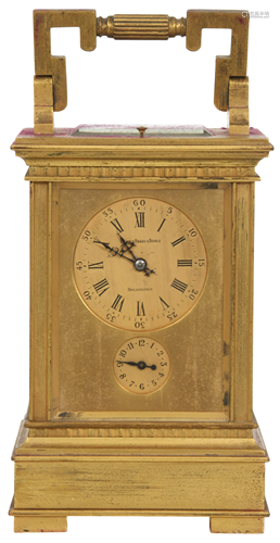 French Westminster Chime Carriage Clock